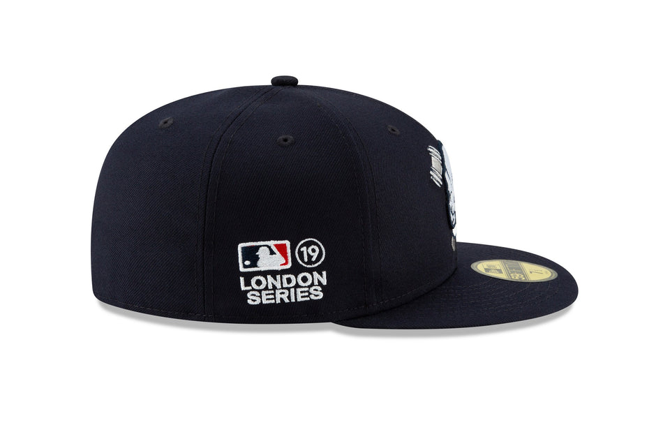 59FIFTY MLB ロンドンシリーズ ニューヨーク・ヤンキース アーロン・ジャッジ  ネイビー