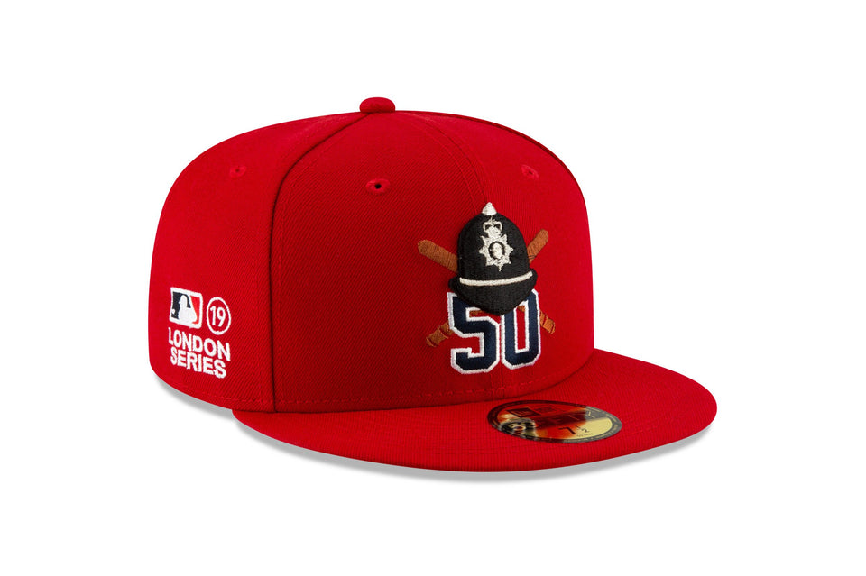 59FIFTY MLB ロンドンシリーズ ボストン・レッドソックス ムーキー・ベッツ レッド
