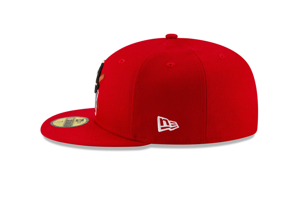 59FIFTY MLB ロンドンシリーズ ボストン・レッドソックス ムーキー・ベッツ レッド
