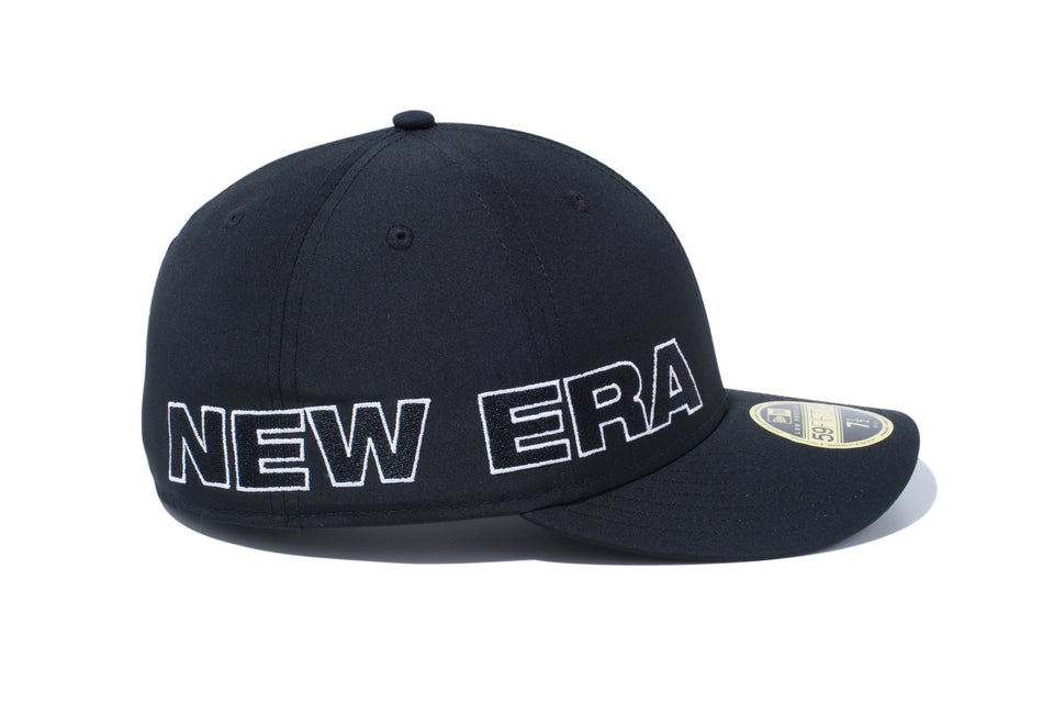 LP 59FIFTY プロライト ニューエラ ワードマーク ブラック × ホワイト 【NEW ERA WORKOUT】