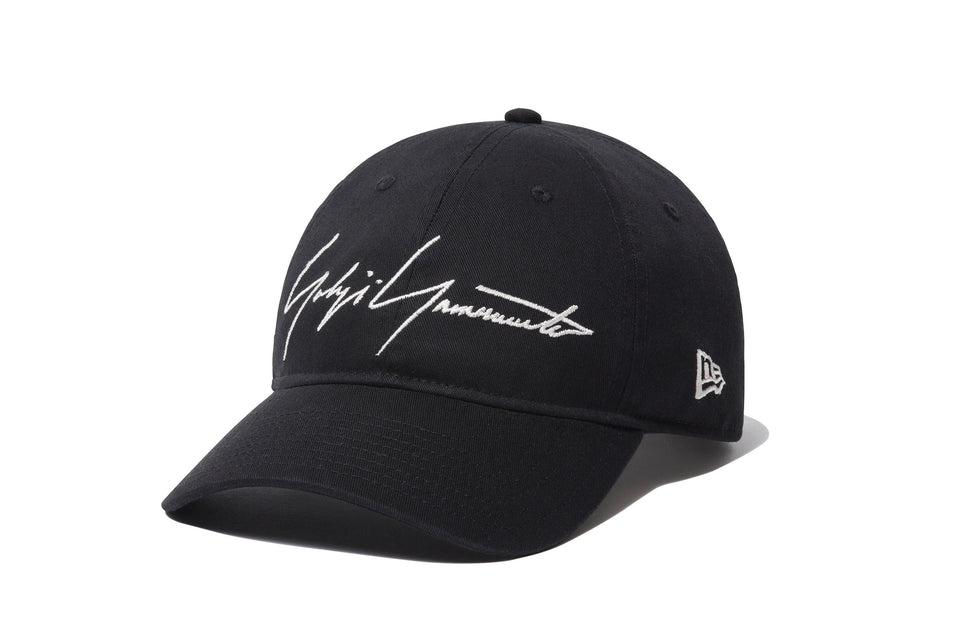 9THIRTY クロスストラップ Yohji Yamamoto SS19 シグネチャーロゴ ウォッシュドコットン ブラック × クローム