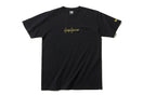 コットン Tシャツ Yohji Yamamoto SS19 シグネチャーロゴ ブラック × イエロー