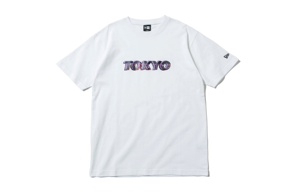 コットン Tシャツ シティーランドスケイプ TOKYO ホワイト