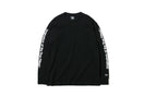 長袖 コットン Tシャツ Originators of the True Fitted ブラック