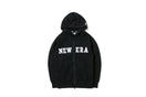 Youth スウェット フルジップ フーディー NEW ERA ロゴ ブラック