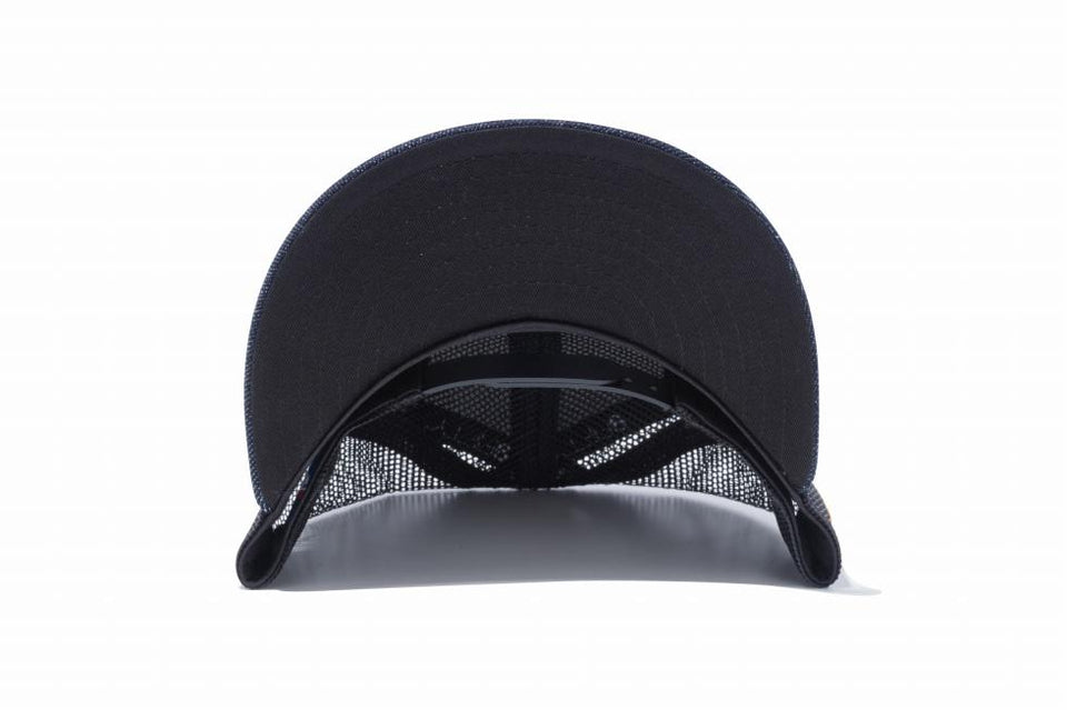 Youth 9FIFTY トラッカー ジャパンデニム ニューヨーク・ヤンキース インディゴデニム × ブラック コパー