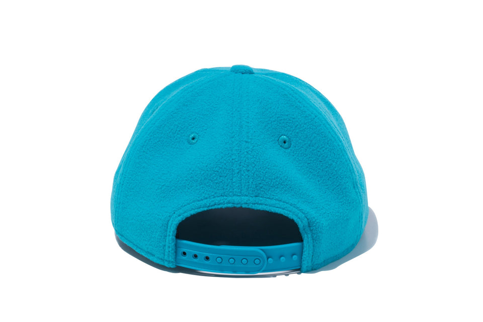RC 9FIFTY フラットバイザー マイクロフリース ターコイズ ラバーパッチ