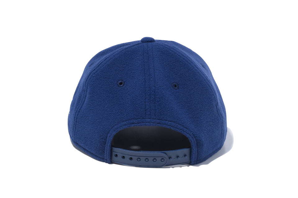 RC 9FIFTY フラットバイザー マイクロフリース ネイビー ラバーパッチ