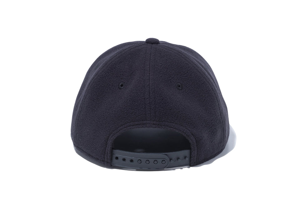 RC 9FIFTY フラットバイザー マイクロフリース ブラック ラバーパッチ