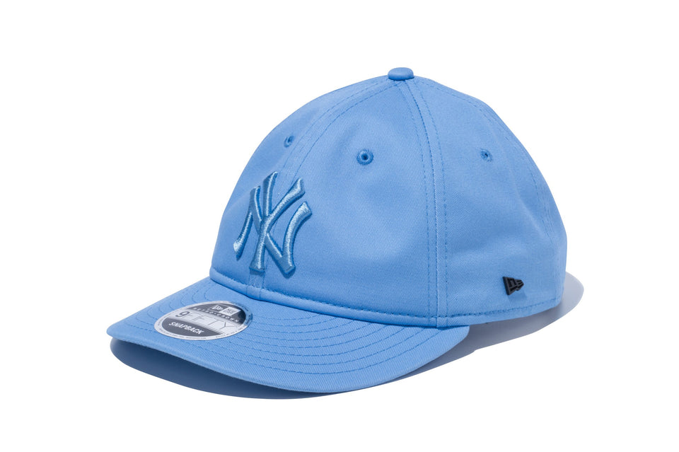 RC 9FIFTY ベーシック ファブリックス ニューヨーク・ヤンキース スカイブルー ブラックメタルピン