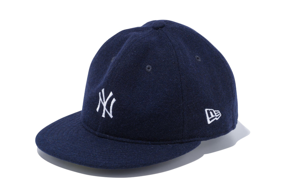 RC 59FIFTY フラットバイザー メルトン ニューヨーク・ヤンキース ミニロゴ ネイビー × スノーホワイト