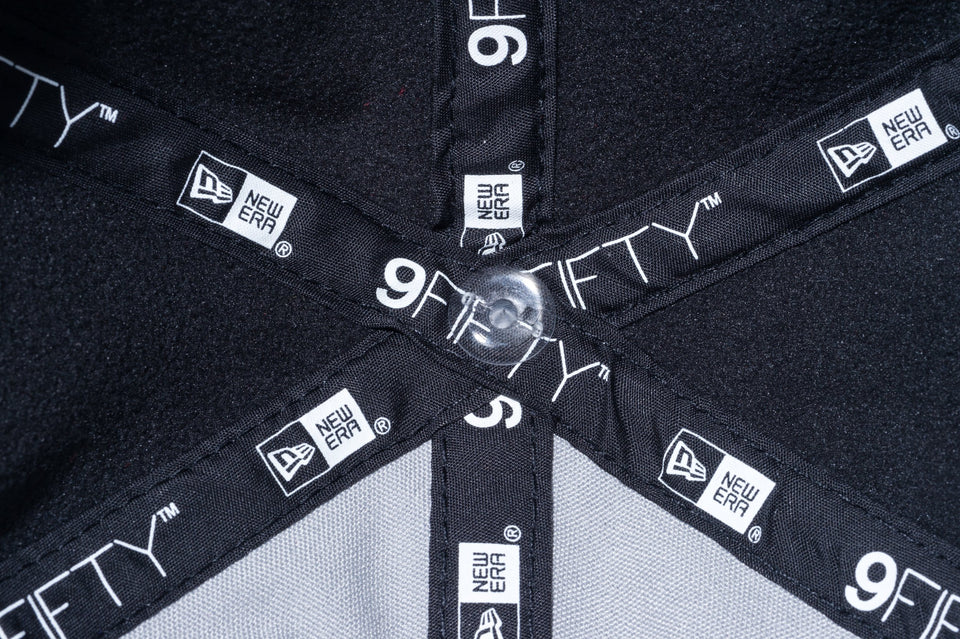 RC 9FIFTY フラットバイザー POLARTEC Windbloc ブラック 【ニューエラ アウトドア】