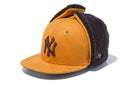 Kid's 59FIFTY Dog Ear シンセティック ヌバック ニューヨーク・ヤンキース イエローヌバック × ブラウン