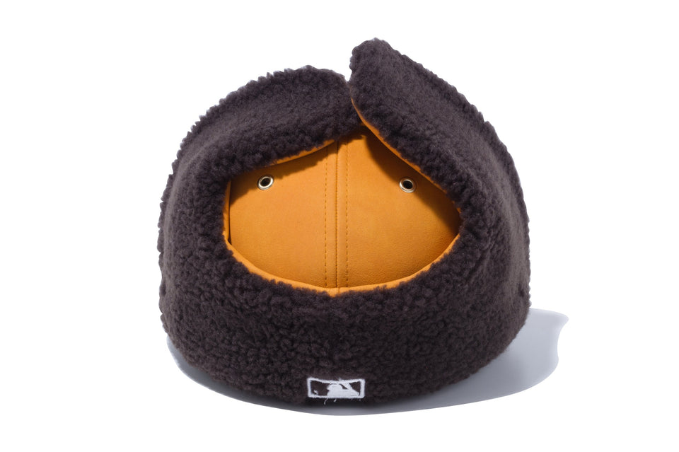 Kid's 59FIFTY Dog Ear シンセティック ヌバック ニューヨーク・ヤンキース イエローヌバック × ブラウン