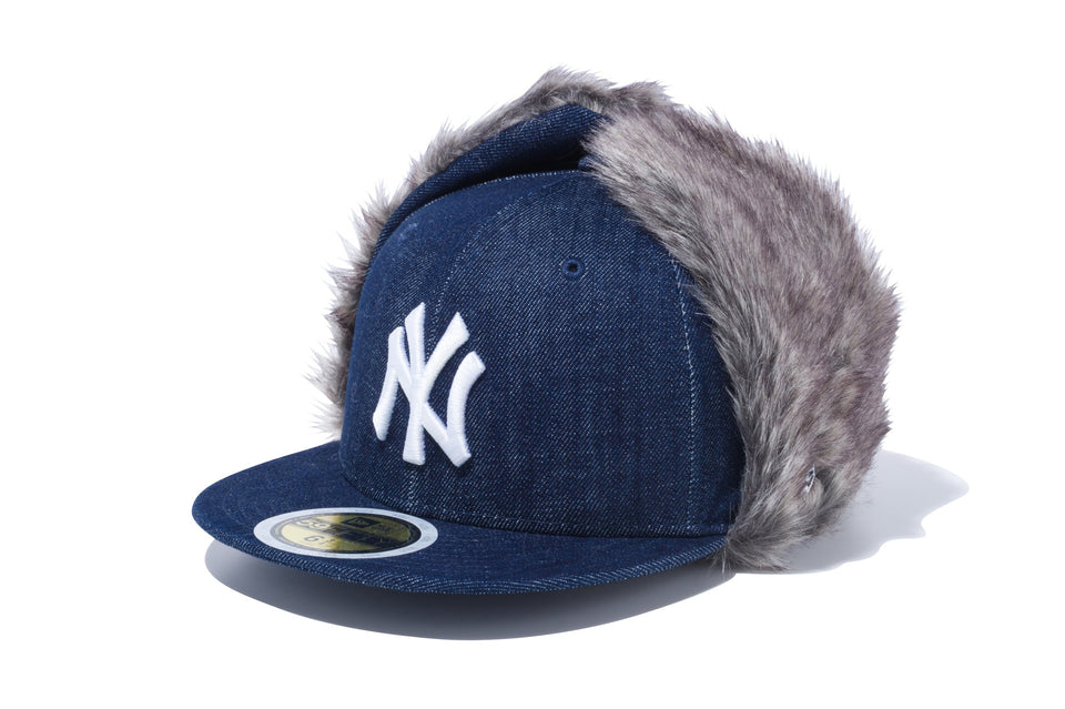 Kid's 59FIFTY Dog Ear ニューヨーク・ヤンキース インディゴデニム × スノーホワイト