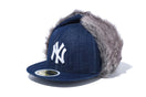 Kid's 59FIFTY Dog Ear ニューヨーク・ヤンキース インディゴデニム × スノーホワイト