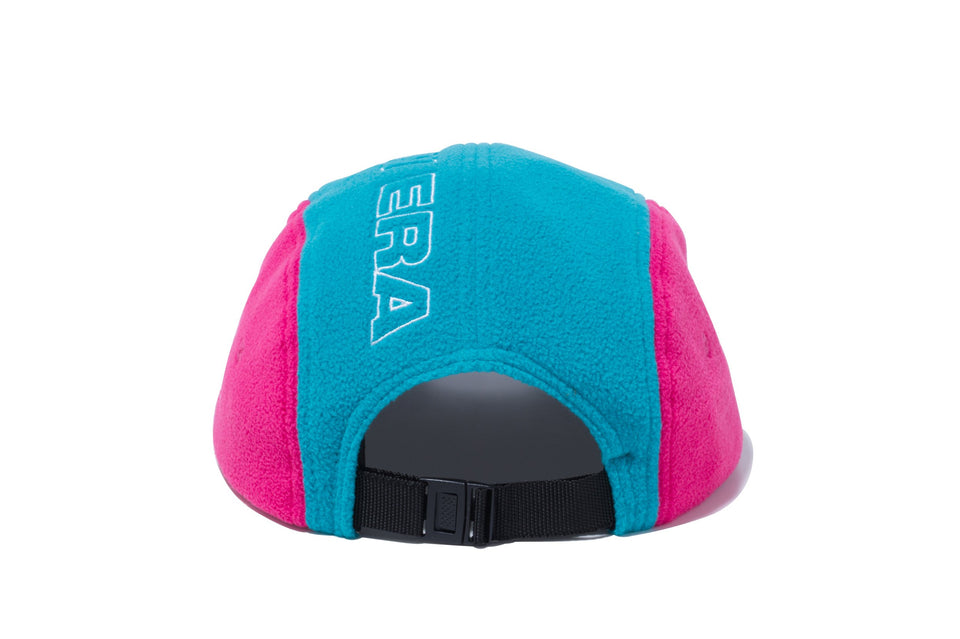 ジェットキャップ マイクロフリース NEWERA アウトライン ロゴ ターコイズ ダークグレー ピンク イエロー