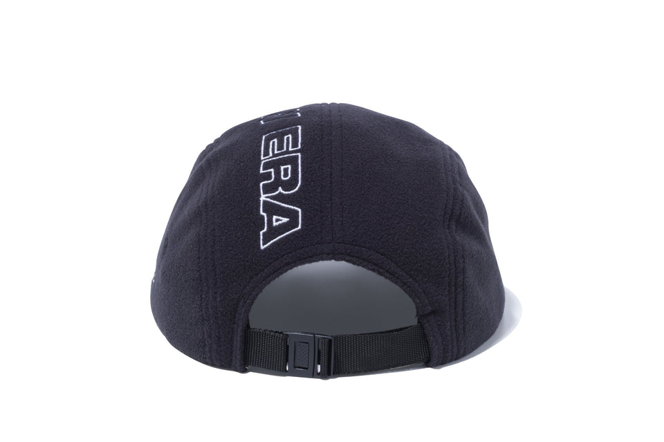 ジェットキャップ マイクロフリース NEWERA アウトライン ロゴ ブラック