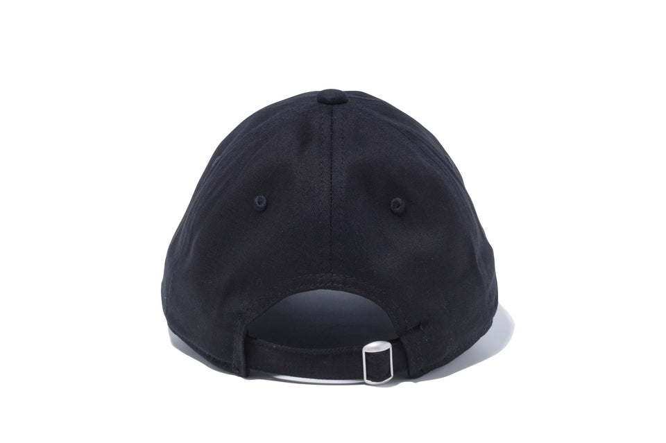 【ゴルフ】 WOMEN'S 9THIRTY クロスストラップ ストレッチコットン ウォッシャブル ブラック × ストロベリー