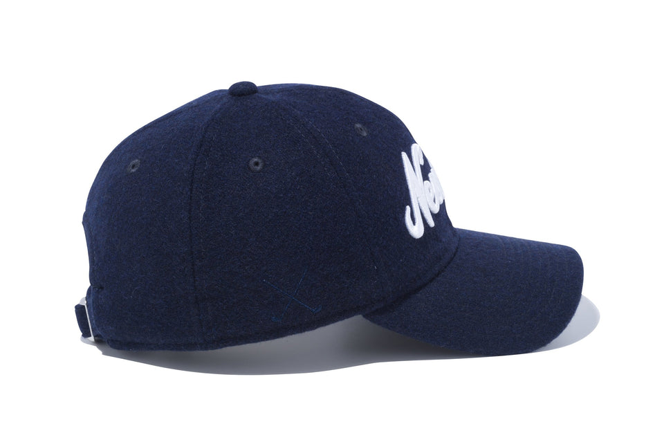 【ゴルフ】 9THIRTY クロスストラップ New Eraオールドロゴ ネイビー