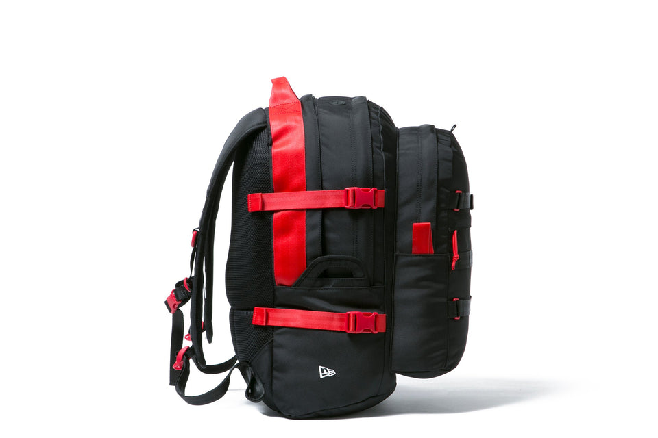 キャリアパック 35L ブラック × レッド