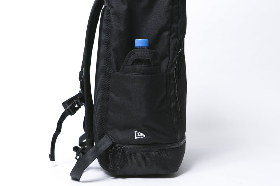 ボックスパック 26L プリントロゴ ブラック × リフレクトシルバー
