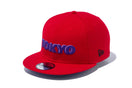 9FIFTY シティーランドスケイプ TOKYO タイポグラフィ スカーレット