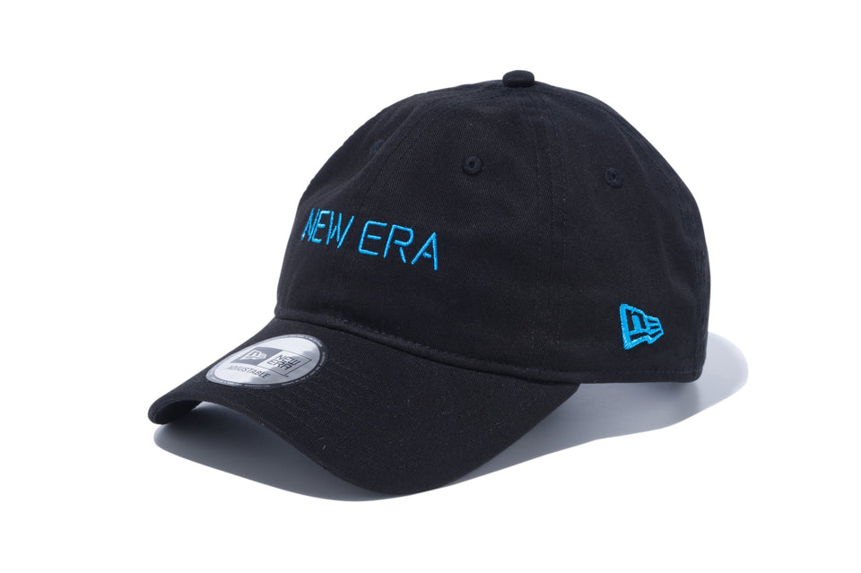 9THIRTY クロスストラップ ネオン NEW ERA ロゴ ブラック