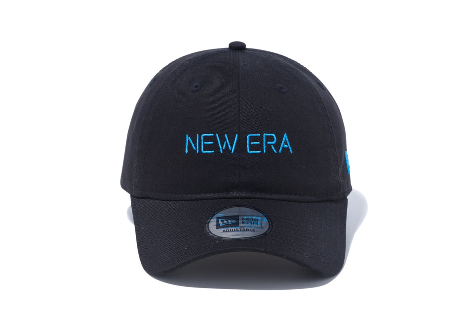 9THIRTY クロスストラップ ネオン NEW ERA ロゴ ブラック