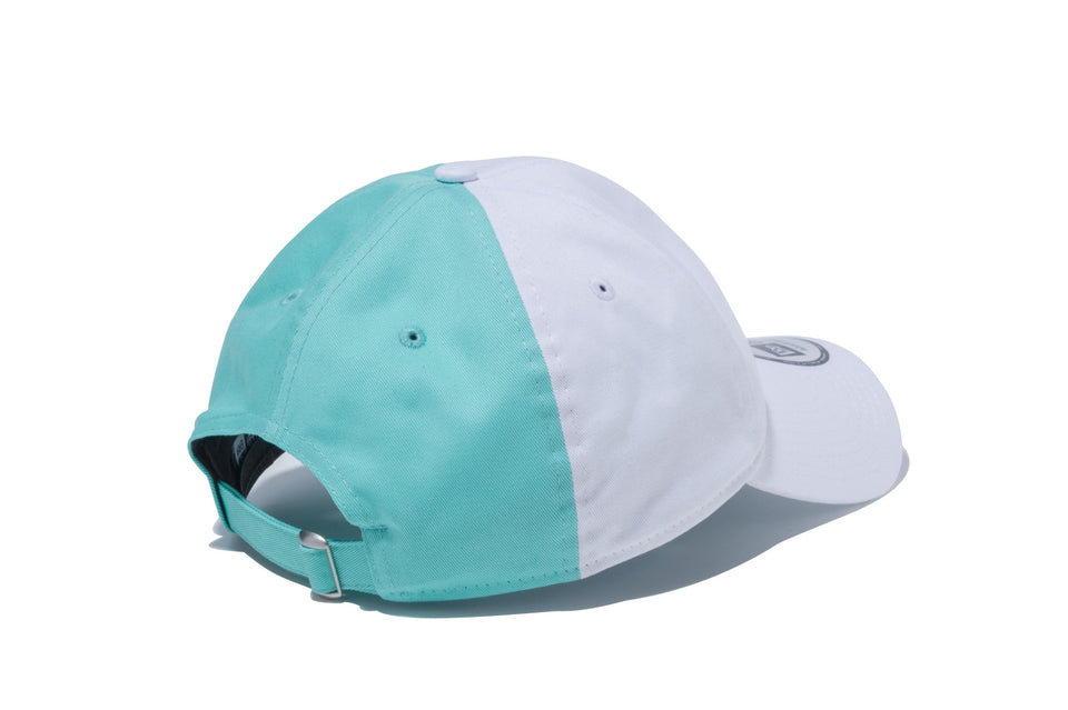 9THIRTY クロスストラップ 2トーン ホワイト ブルーティント