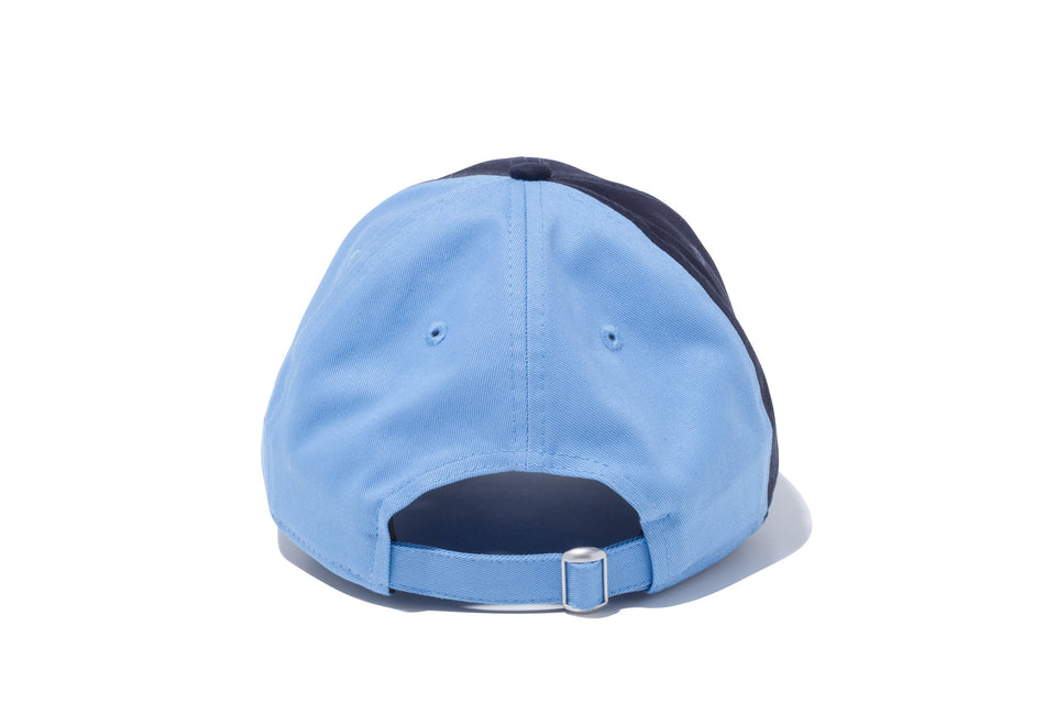 9THIRTY クロスストラップ 2トーン ネイビー スカイブルー