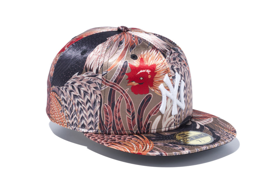 59FIFTY ニューヨーク・ヤンキース 和柄 伊藤若冲 群鶏図