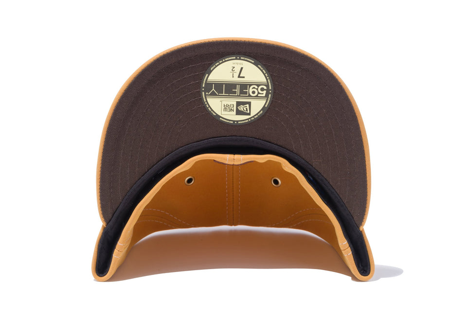 59FIFTY シンセティック ヌバック ニューヨーク・ヤンキース イエローヌバック × ブラウン