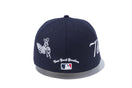 59FIFTY MLB ホームタウン エンブロイダリー ニューヨーク・ヤンキース ネイビー × スノーホワイト