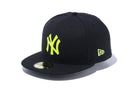 59FIFTY リフレクターロゴ ニューヨーク・ヤンキース ブラック × イエローリフレクティブパッチ