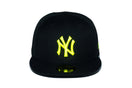 59FIFTY リフレクターロゴ ニューヨーク・ヤンキース ブラック × イエローリフレクティブパッチ