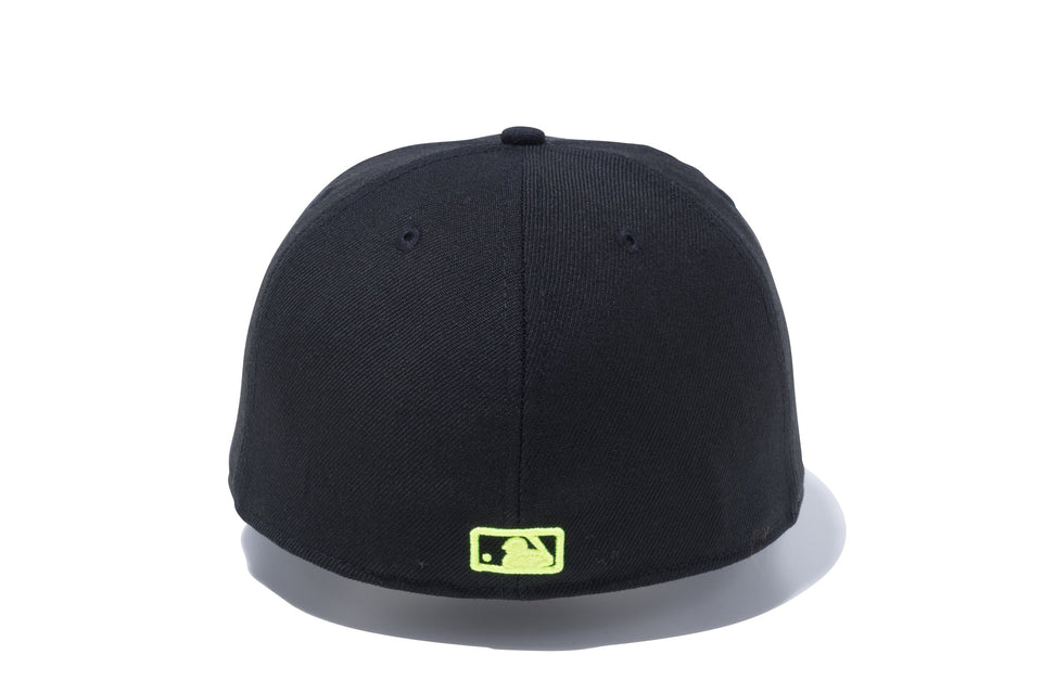 59FIFTY リフレクターロゴ ニューヨーク・ヤンキース ブラック × イエローリフレクティブパッチ