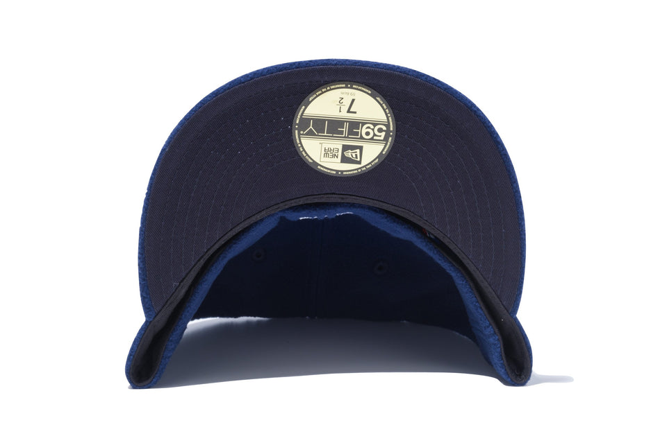 59FIFTY マイクロフリース ニューヨーク・ヤンキース ネイビー × スノーホワイト