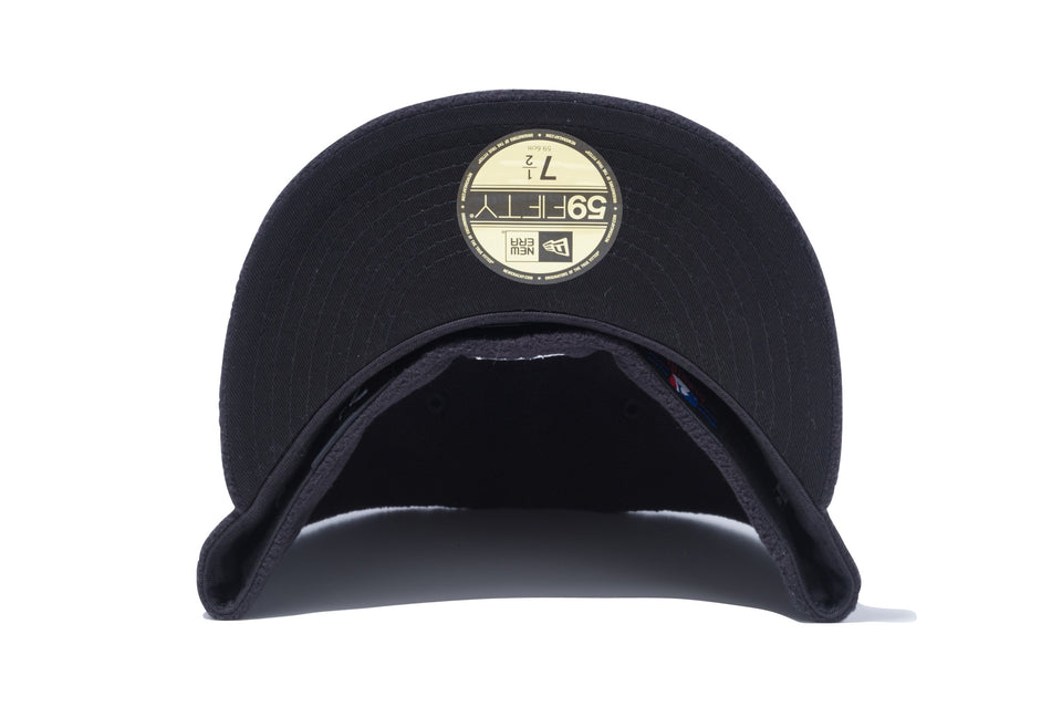 59FIFTY マイクロフリース ニューヨーク・ヤンキース ブラック × スノーホワイト