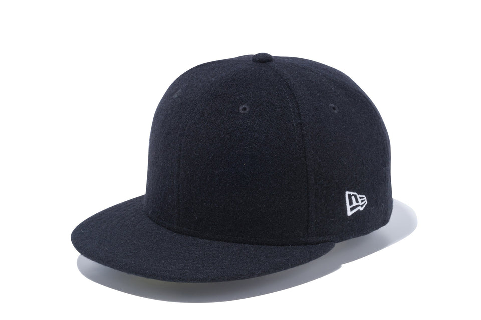 59FIFTY メルトン ブラック スノーホワイトフラッグ