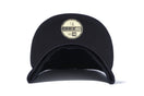 59FIFTY メルトン ブラック スノーホワイトフラッグ
