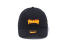 Youth 9TWENTY クロスストラップ THRASHER スラッシャー ファイヤーロゴ ブラック