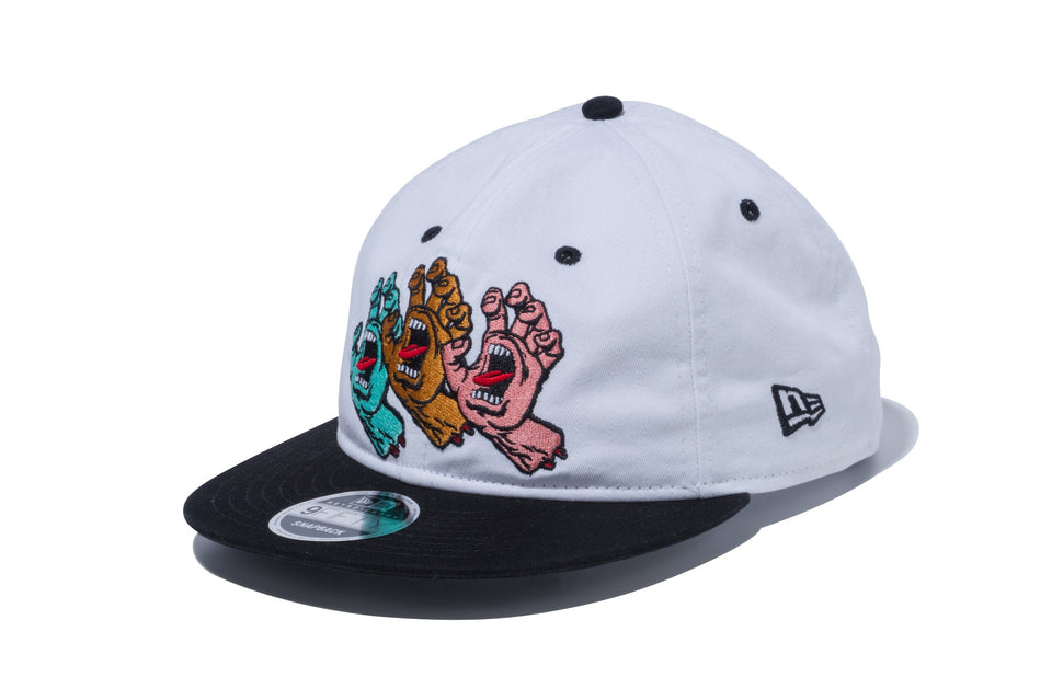 RC 9FIFTY フラットバイザー Santa Cruz サンタクルーズ Screaming Hand ホワイト
