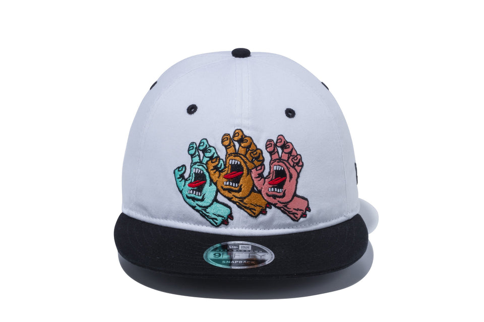 RC 9FIFTY フラットバイザー Santa Cruz サンタクルーズ Screaming Hand ホワイト