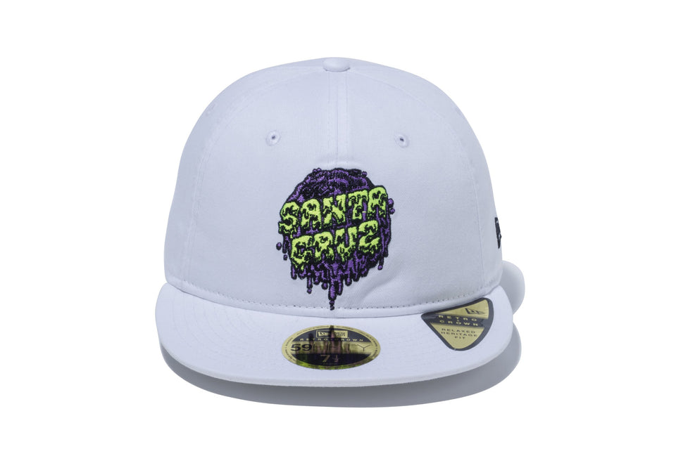 RC 59FIFTY Santa Cruz サンタクルーズ スライムドットロゴ ホワイト
