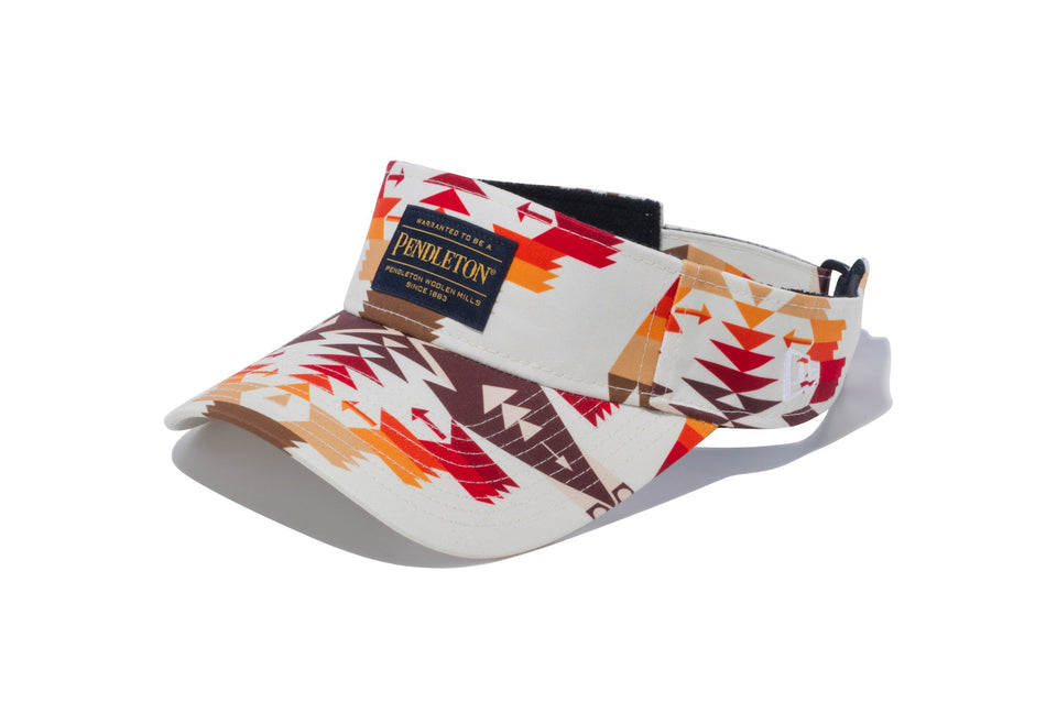 【ゴルフ】 WOMEN'S サンバイザー PENDLETON ペンドルトン ベージュ