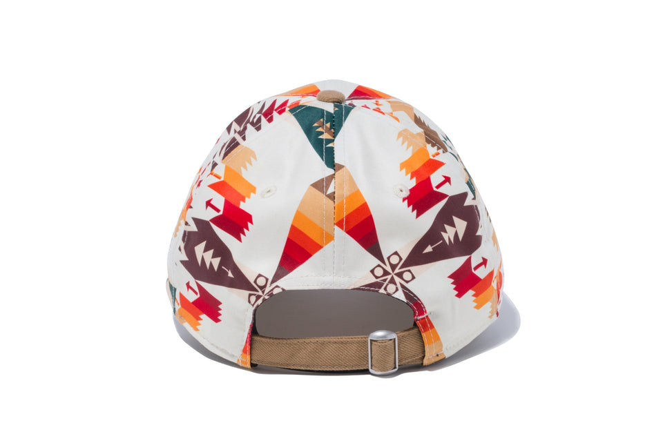 【ゴルフ】 WOMEN'S 9THIRTY クロスストラップ PENDLETON ペンドルトン ベージュ カーキバイザー