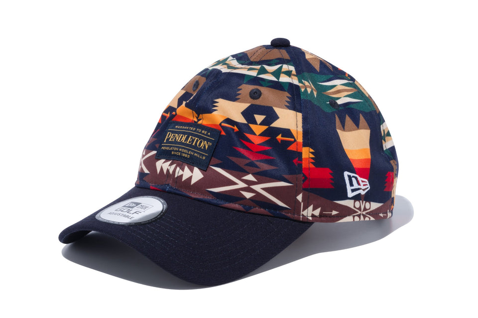 【ゴルフ】 9THIRTY クロスストラップ PENDLETON ペンドルトン ネイビー