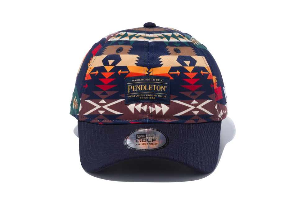 【ゴルフ】 9THIRTY クロスストラップ PENDLETON ペンドルトン ネイビー