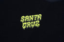 コットン Tシャツ Santa Cruz サンタクルーズ スライムドットロゴ ブラック